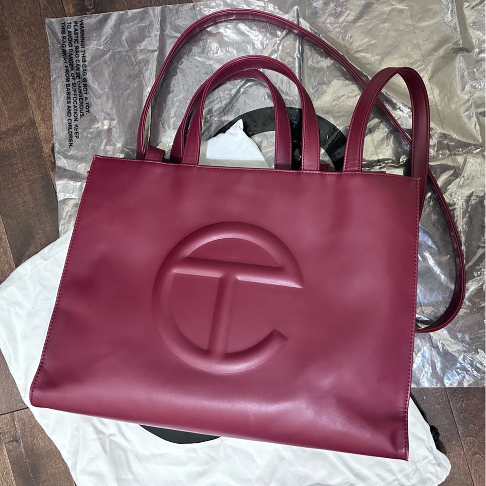 Telfar Oxblood Medium